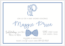 Load image into Gallery viewer, Preppy Bow Tie Invitation