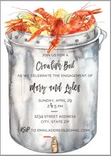 Load image into Gallery viewer, Crawfish Boil Invitation